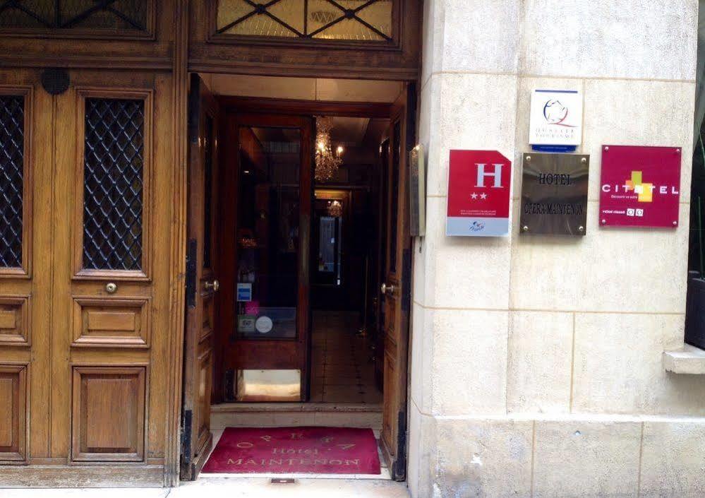 Hotel Opera Maintenon Parigi Esterno foto